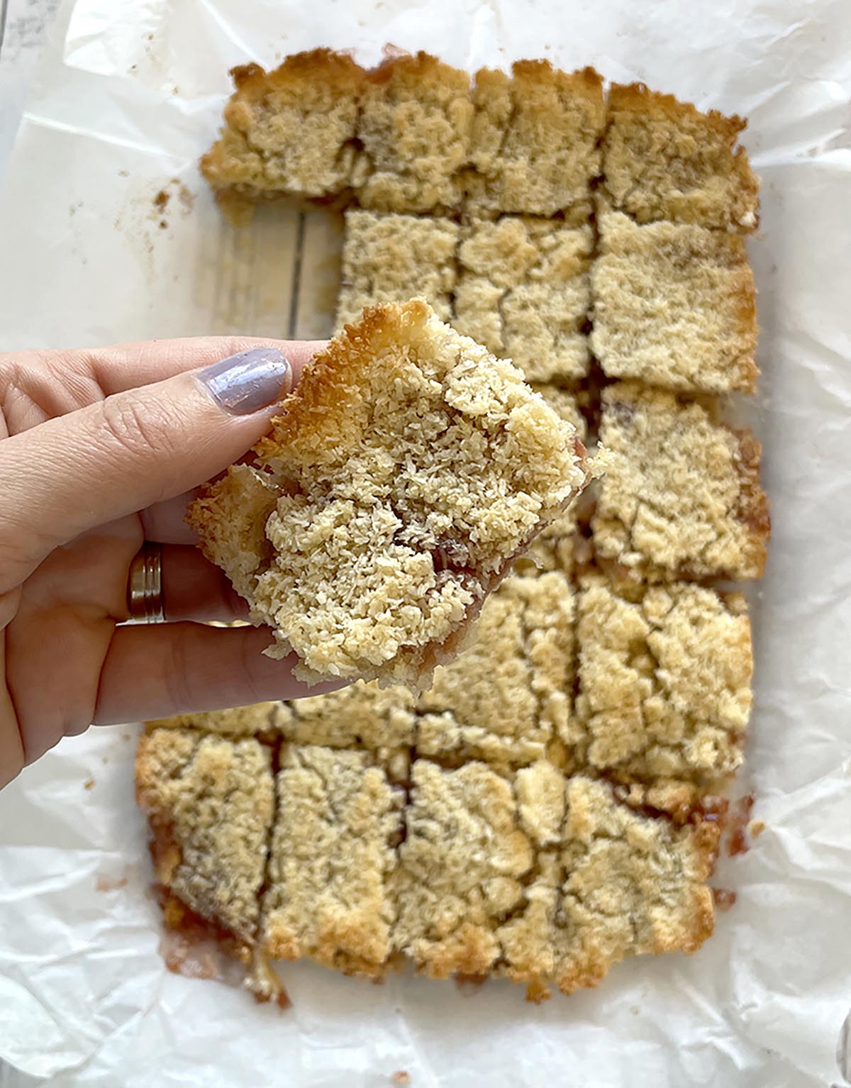 חיתוכיות ריבה וקוקוס חיתוכיות ריבה וקוקוס