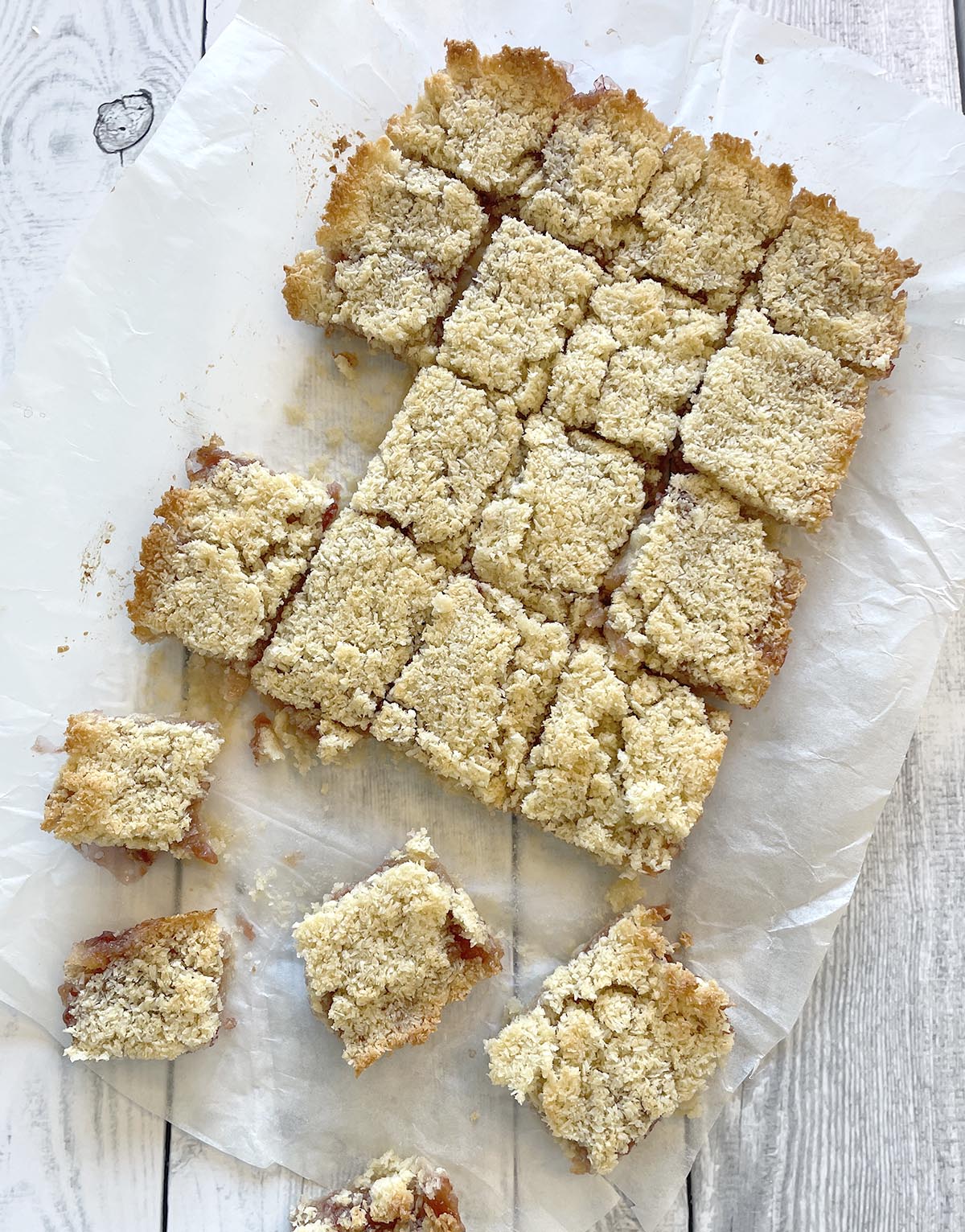 חיתוכיות ריבה וקוקוס חיתוכיות ריבה וקוקוס