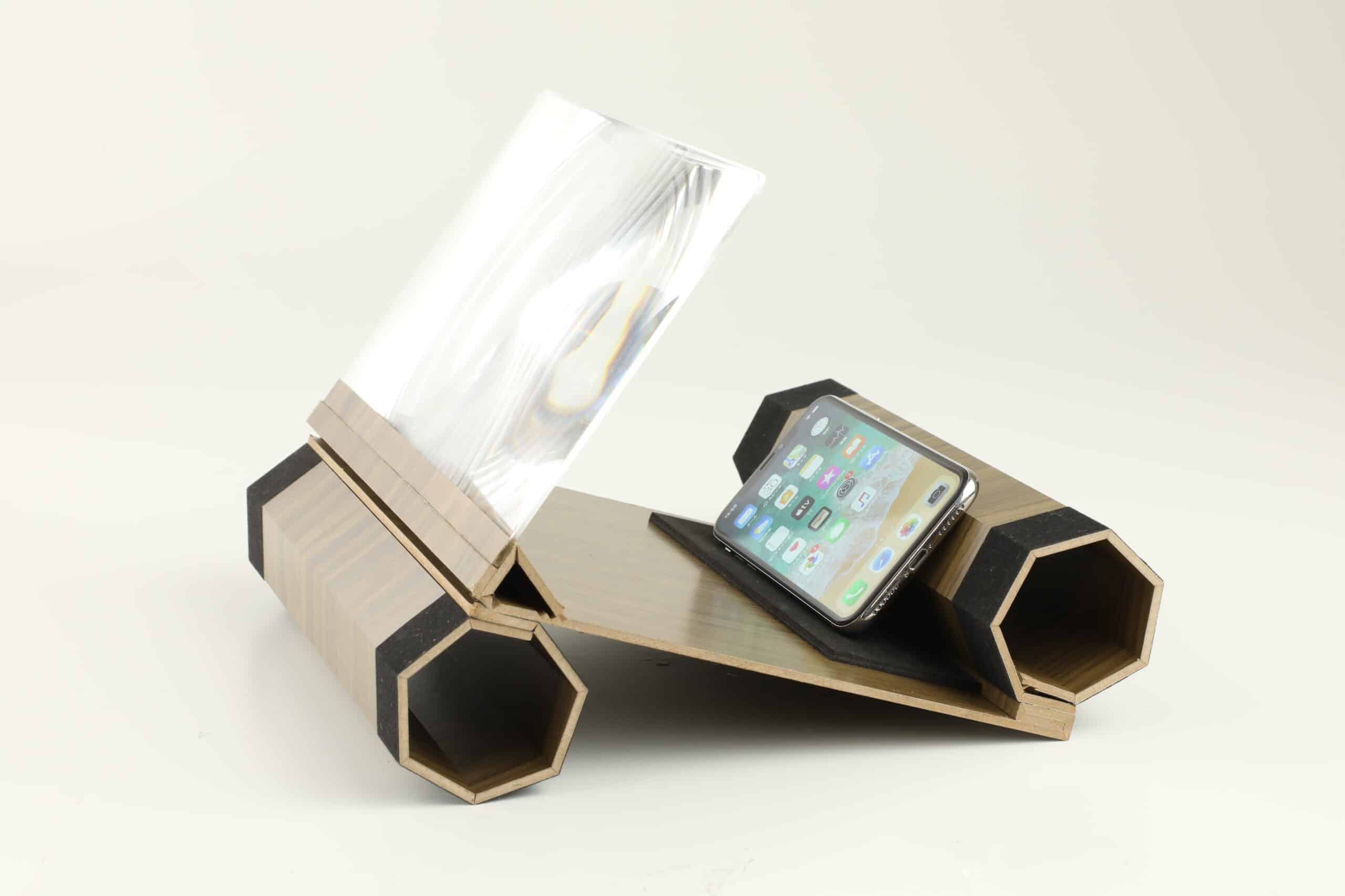 Linse für Smartphone Bildschirm