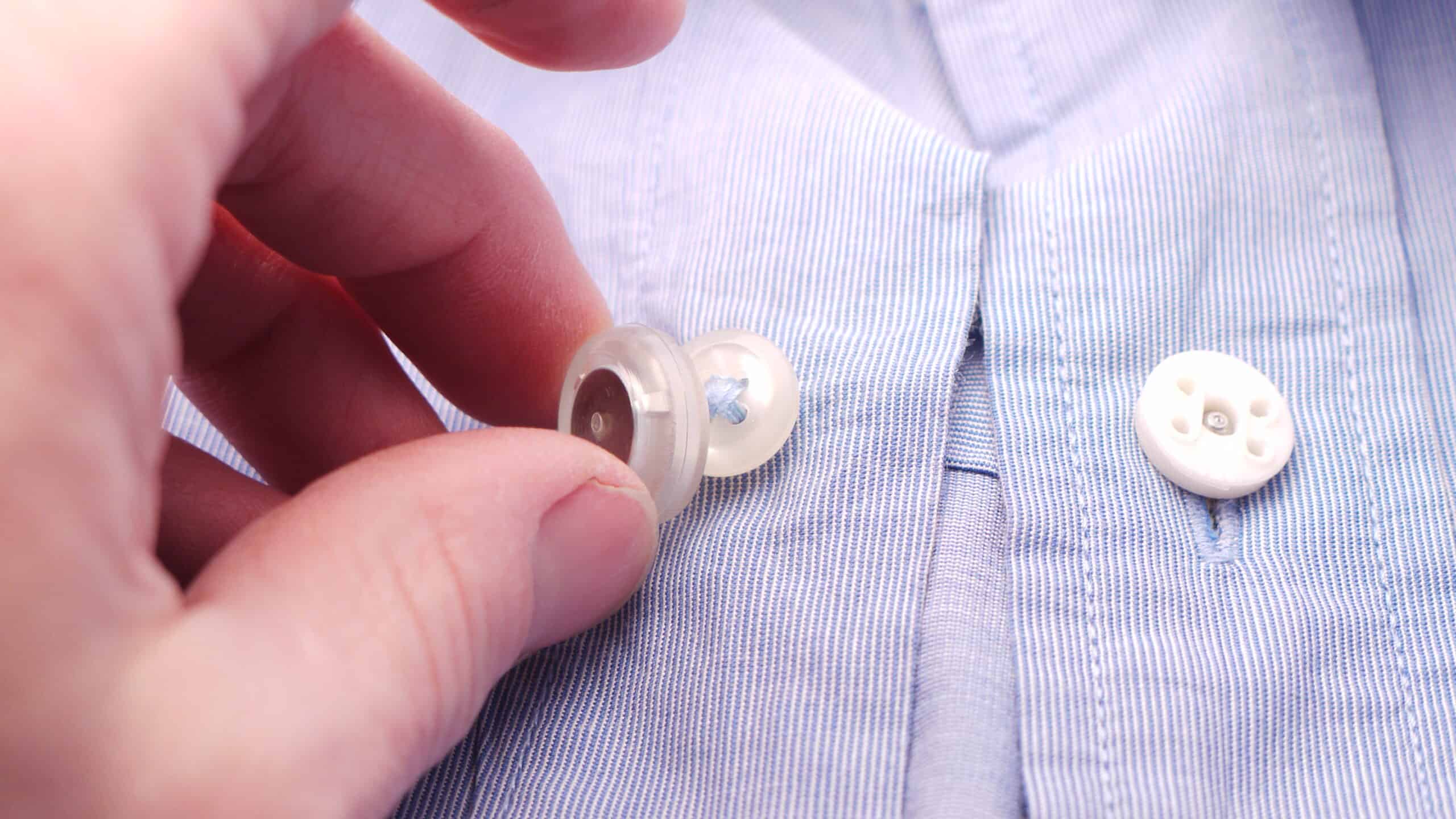 Magnetische Knöpfe Hemdenverschluss