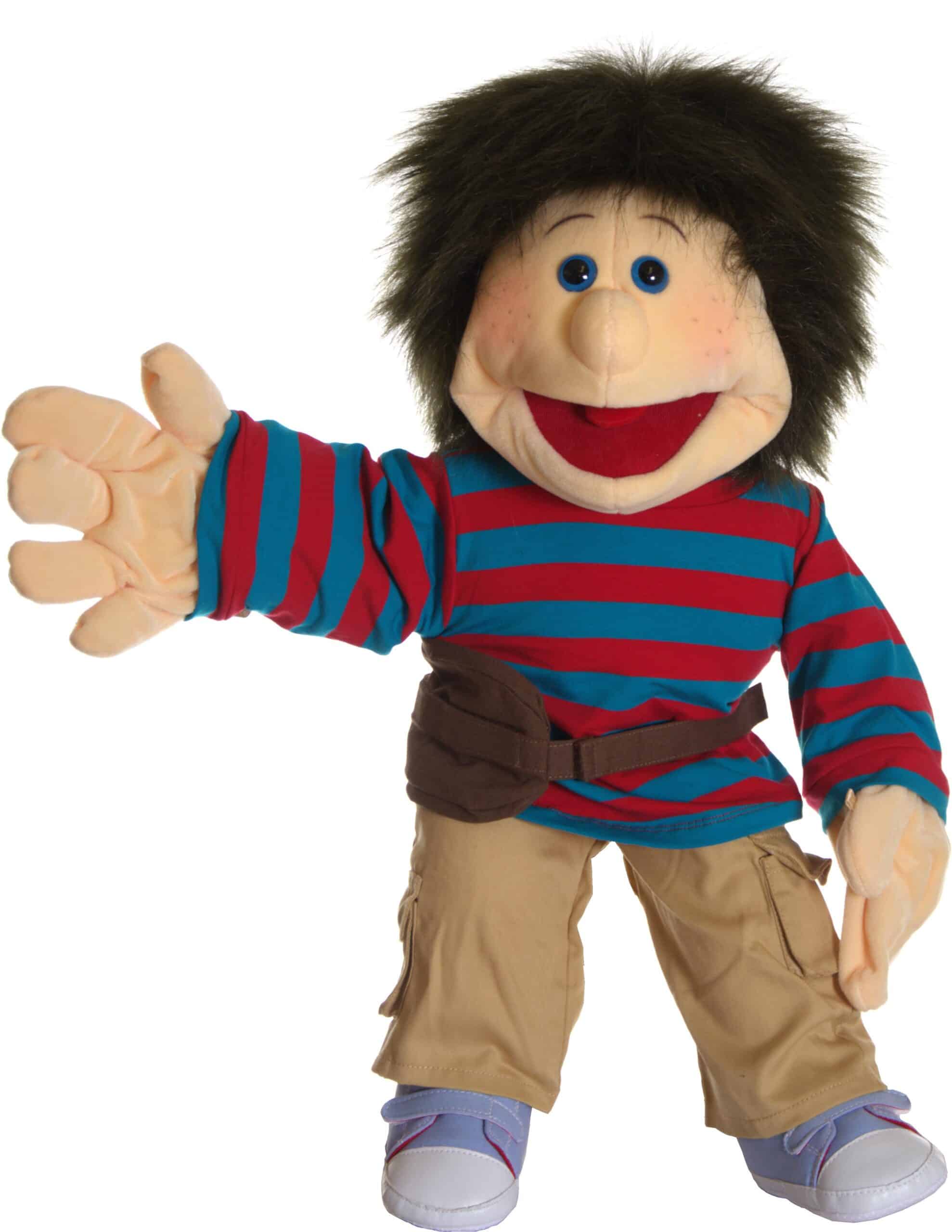 Bespielbare Handpuppe Chrischi