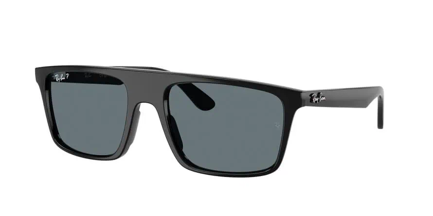 Sunglasses at MySpec Optometrist Haymarket Sunglasses with black frame and dark lenses for eye protection and style.