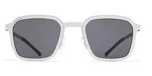 Sunglasses with dark lenses and white frame at MySpec Optometrist Haymarket.