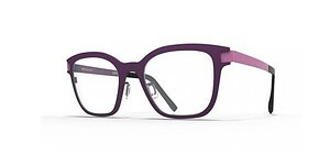 Purple eyeglasses with black temples, perfect for vision correction and fashion.