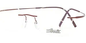 Silhouette rimless glasses with sleek design, perfect for stylish and comfortable eyewear.