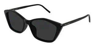 Sunglasses with black frames and tinted lenses for eye protection and style.