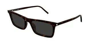 Stylish tortoiseshell sunglasses with dark lenses for eye protection and fashion.