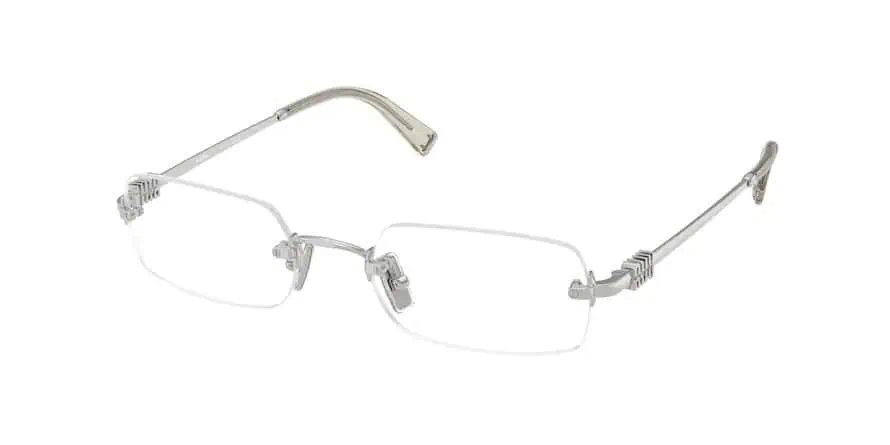 MySpec Optometrist Haymarket Glasses Modern rimless eyeglasses with adjustable nose pads and sleek metal temples.
