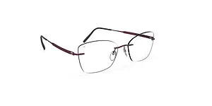Stylish rimless eyeglasses for vision correction and fashion.