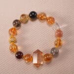 Citrine Wealth Bracelet with yellow gemstones for prosperity