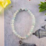 Amazonite Bracelet with Star Charm in Peaceful Setting – Elegant Charm Bracelet