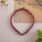 Garnet Bracelet Placed in Natural Light – Passion & Protection Gemstone