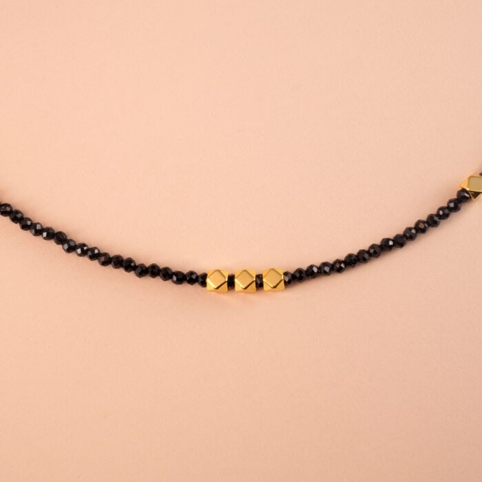 Handmade Obsidian Necklace for Grounding & Protection