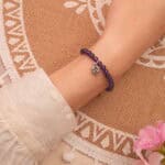 Uruguayan amethyst bracelet worn on wrist – Elegant and soothing for daily wear 需要我继续为下一款手链优化内容吗？也可以一次给我多款一起处理。 询问 ChatGPT