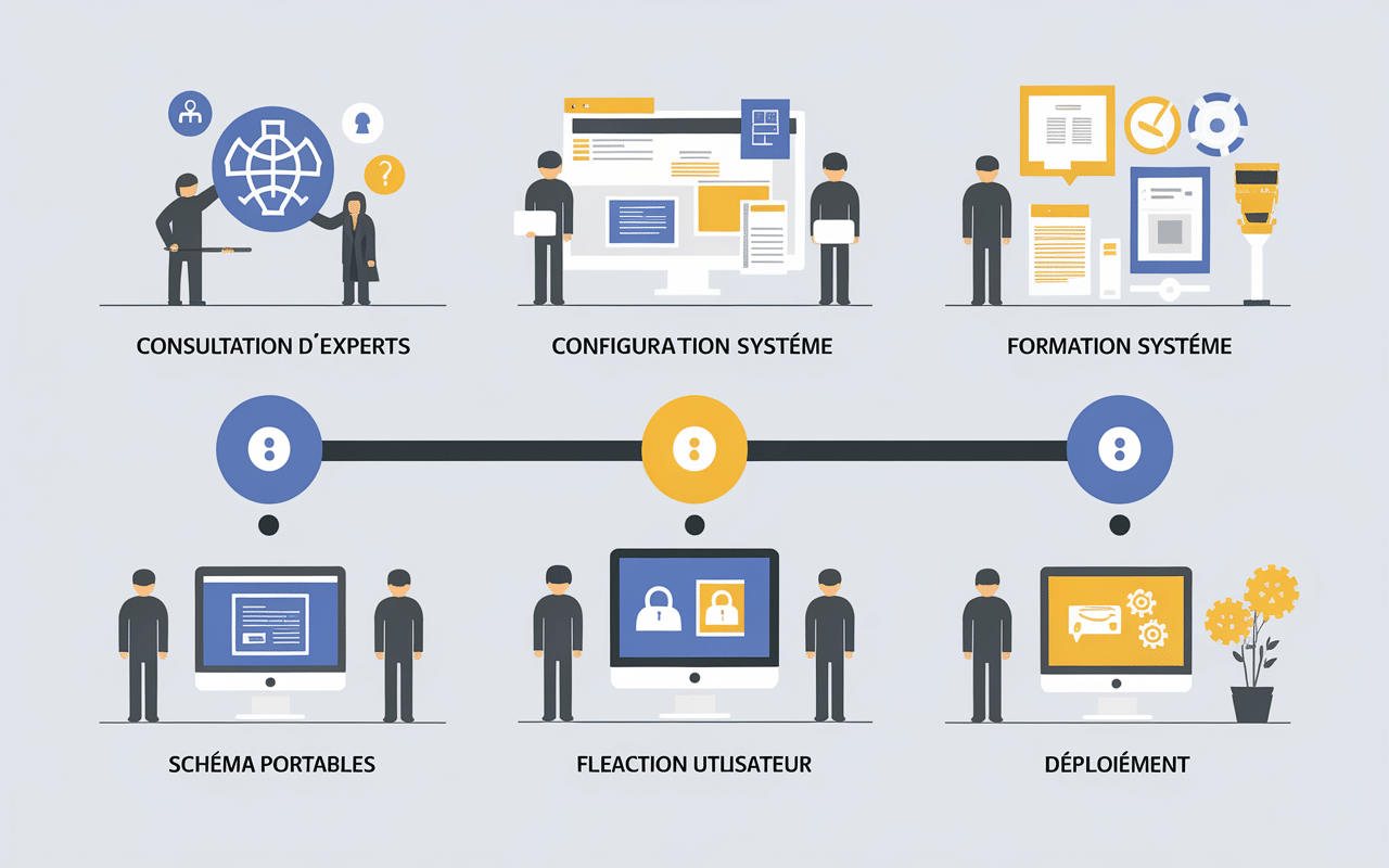 processus implémentation sécurisé hr4you étapes