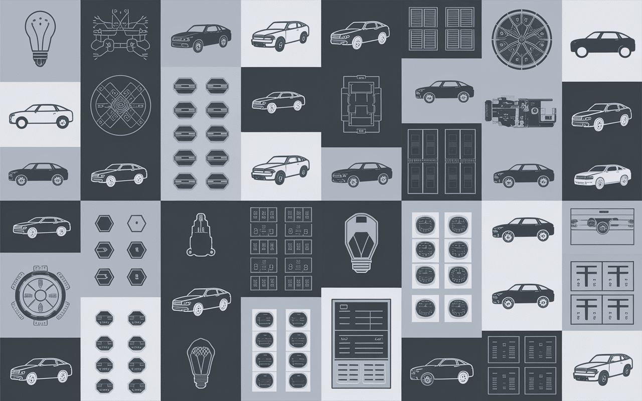 Collage AtelioDoc schémas fonctionnels automobile