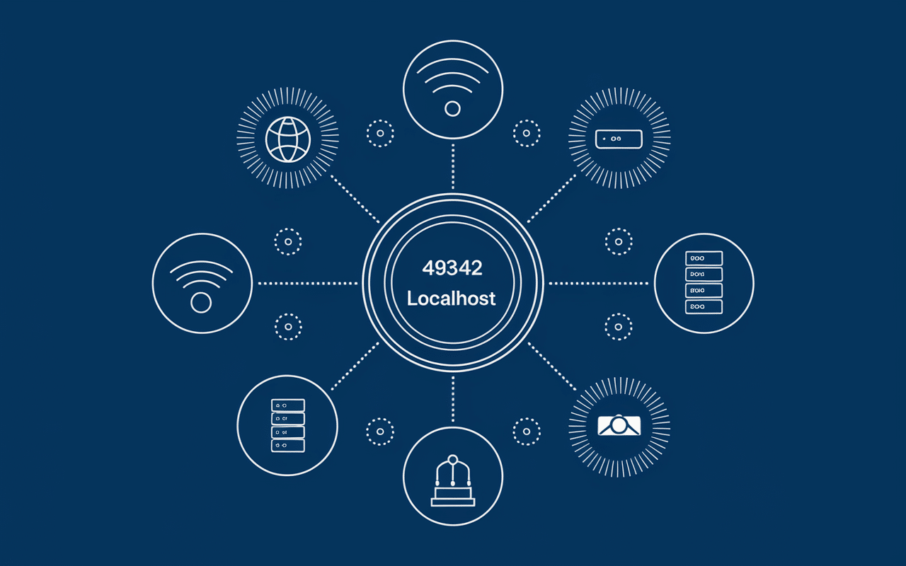 diagramme adresse 127.0.0.1 port 49342 serveur connexions