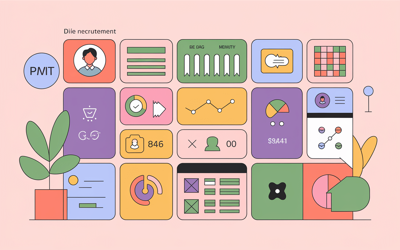 dashboard fonctionnalités hr4you gestion recrutement congés paie