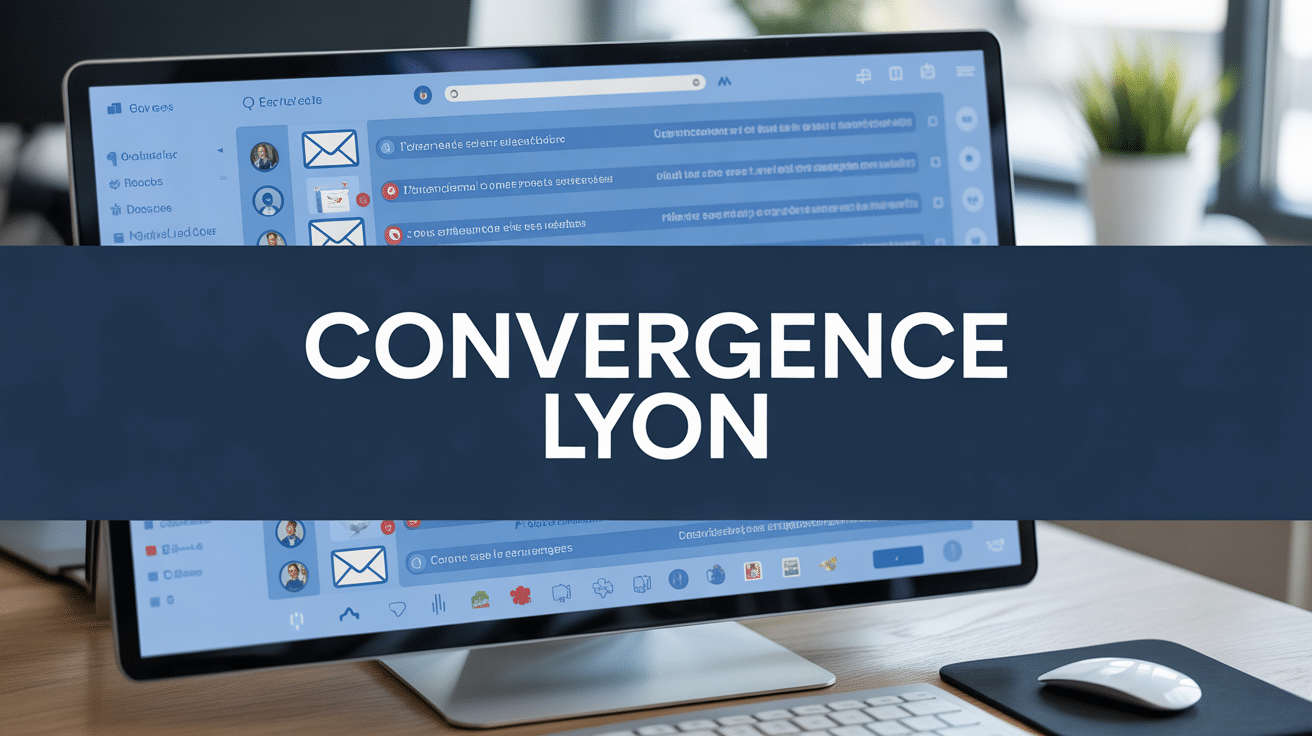 interface messagerie convergence lyon écran ordinateur