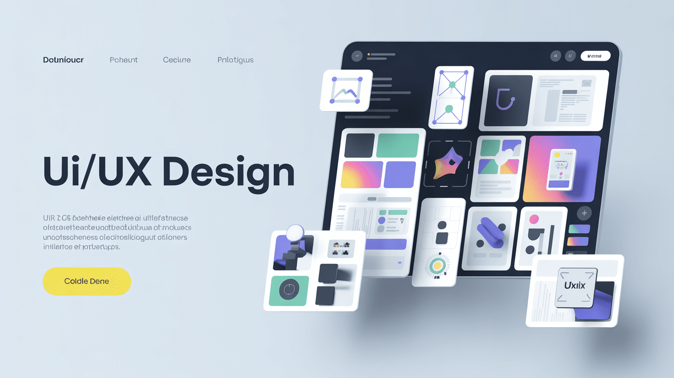 ui ux des design interface écrans modernes