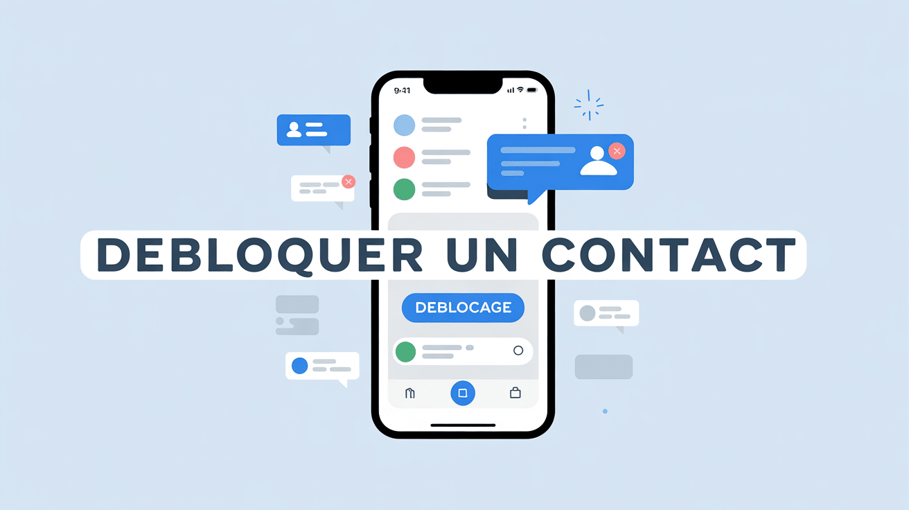 Image debloquer un contact guide snap