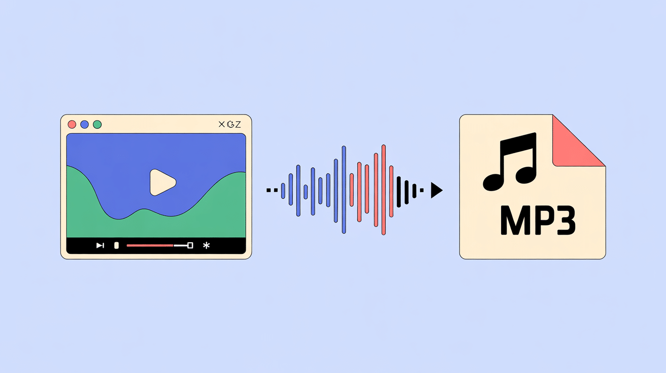 youtube mp3 convert transformation fichier audio
