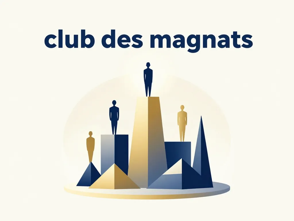 Image club des magnats signification origine symbolique