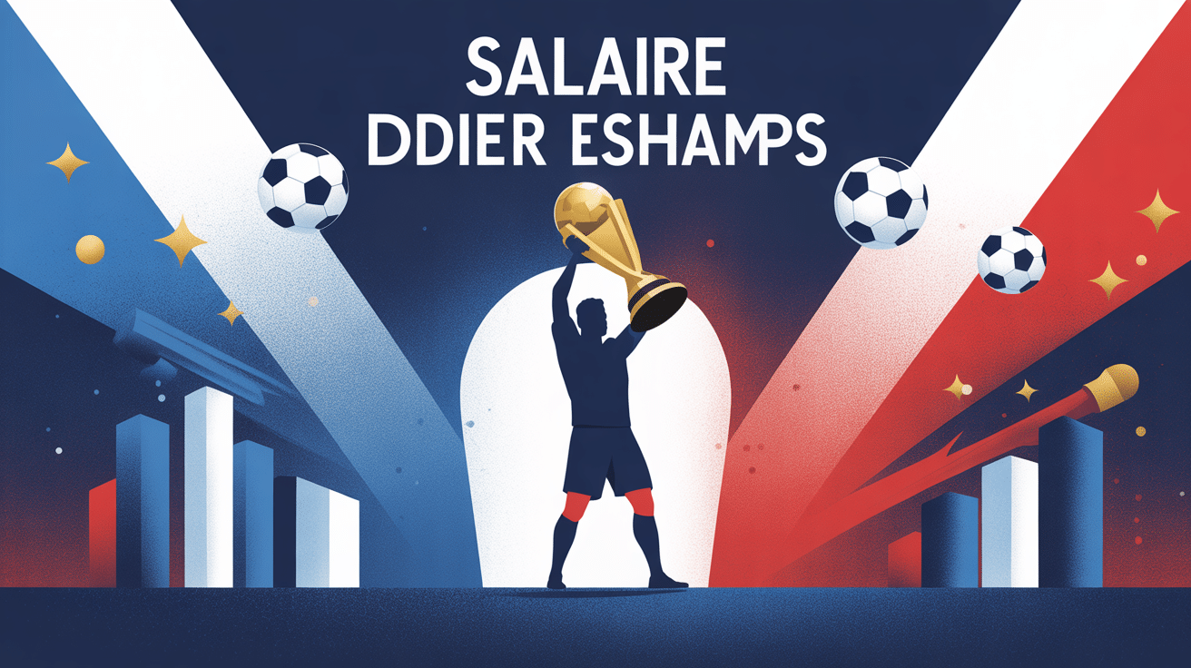 Illustration salaire de Didier Deschamps équipe de France