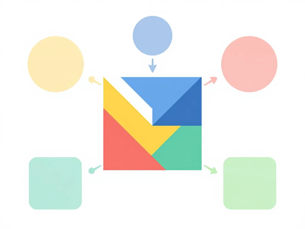 Tangram montessori, schéma des bénéfices logiques et créatifs