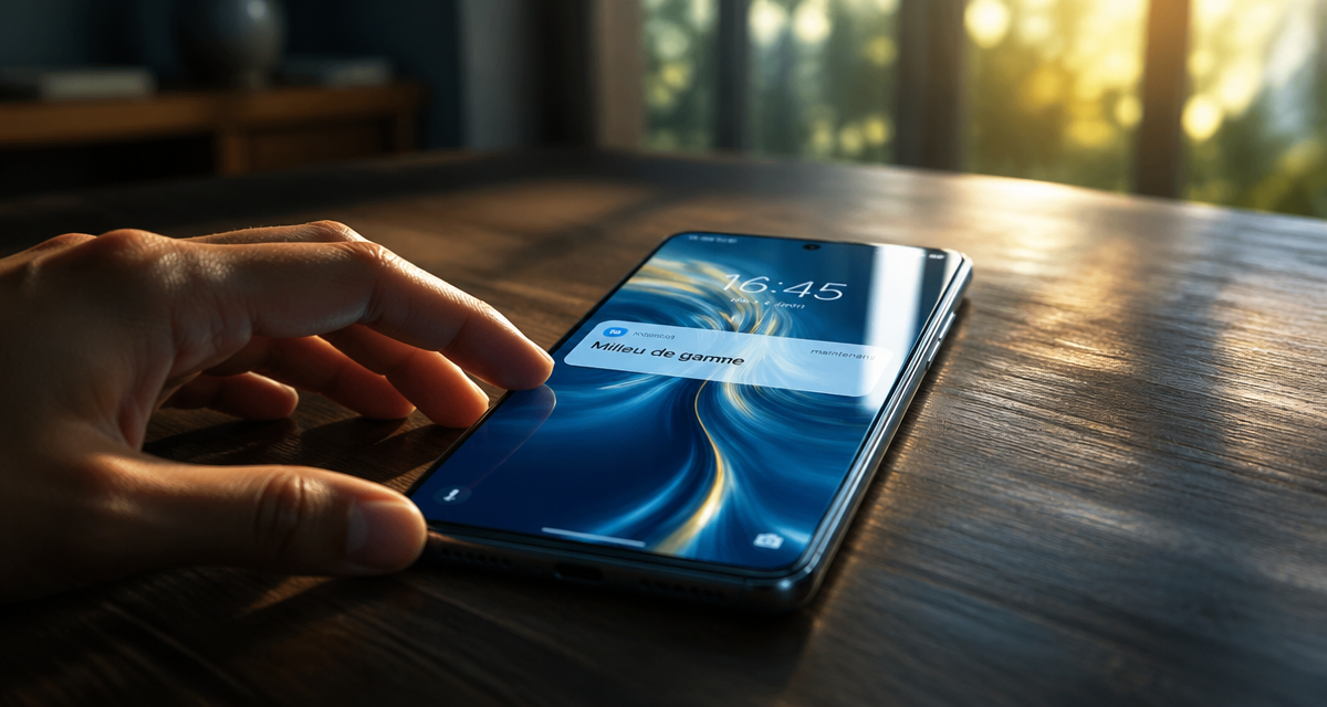 meilleur smartphone milieu de gamme écran amoled