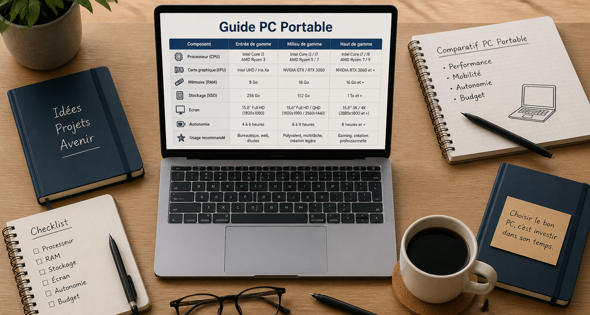 avis pc portable bureau moderne