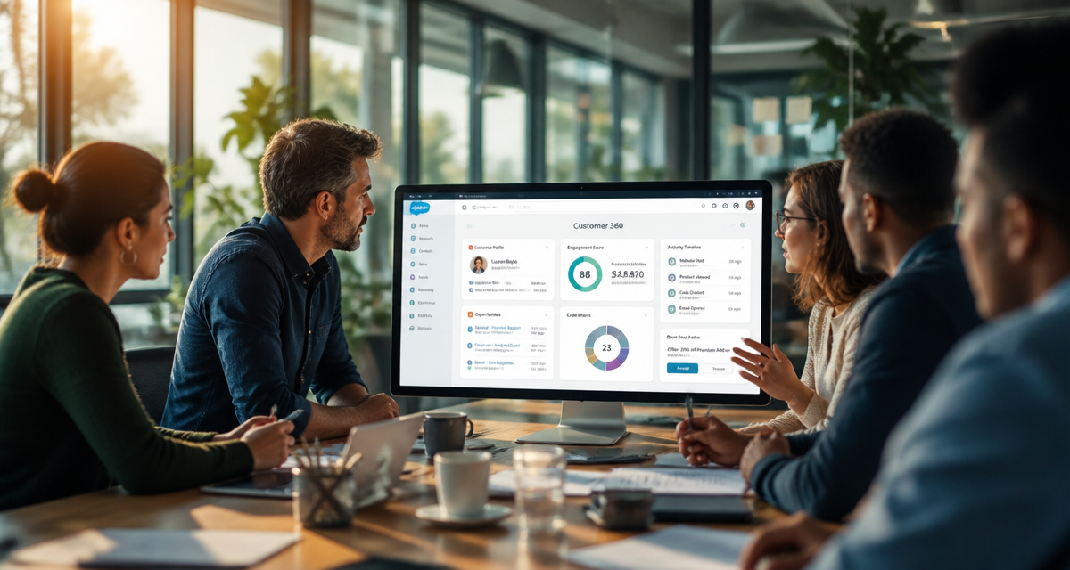 salesforce c est quoi équipe devant customer 360