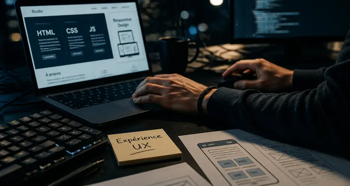 Developpeur frontend : UX web, design responsive et outils