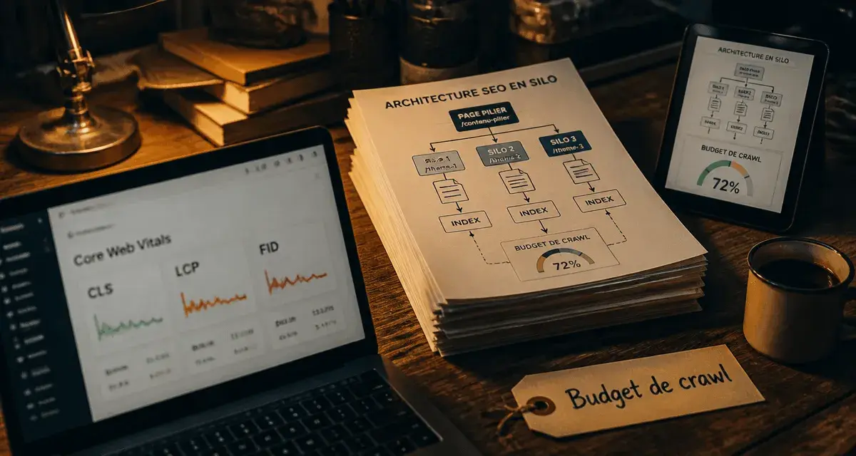 Piliers du SEO, budget de crawl et Core Web Vitals
