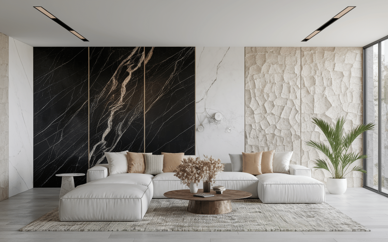 Echantillons plan de travail en dekton design et finitions