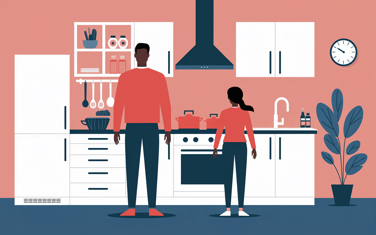 Hauteur meuble haut cuisine ergonomie selon utilisateur