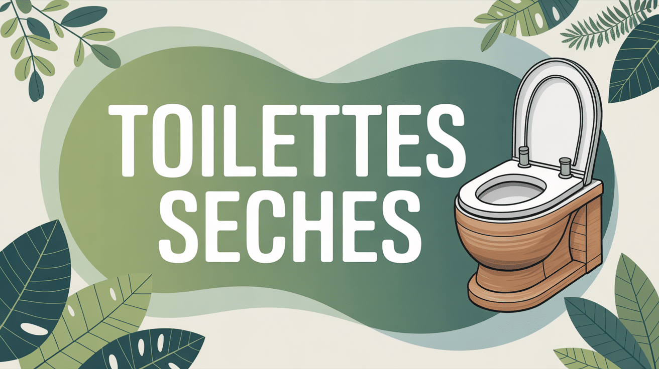 illustration toilettes sèches ikea en bois clair écologique