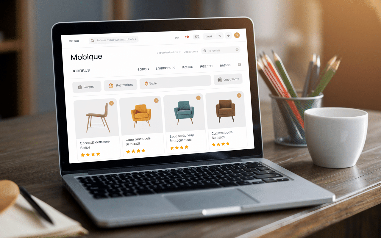 avis sklum interface site ecommerce mobilier