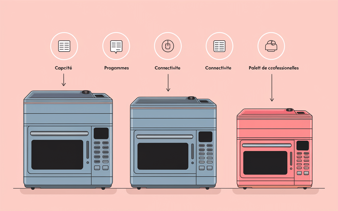 Différents Cookeo comparés Black Friday capacité et programmes
