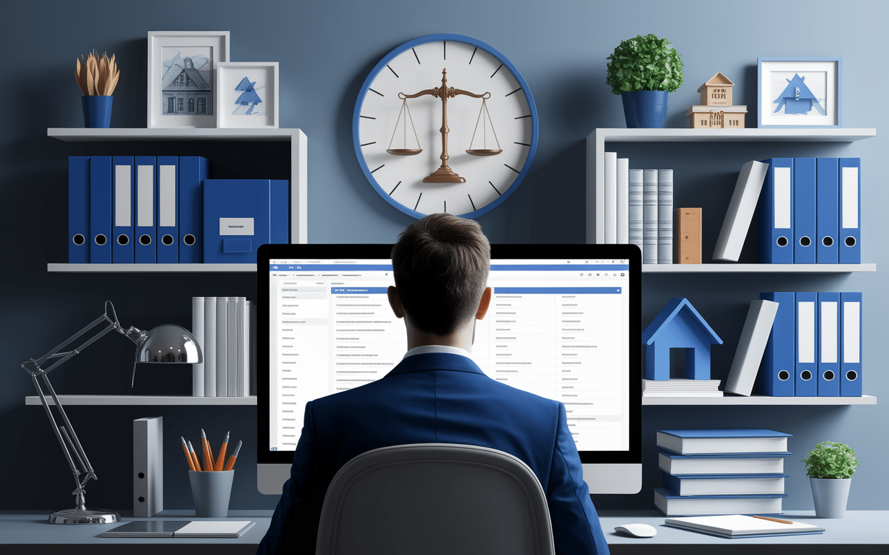 notarisque notaire écran data immo bureau
