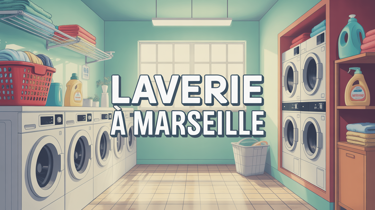 Intérieur laverie marseille moderne