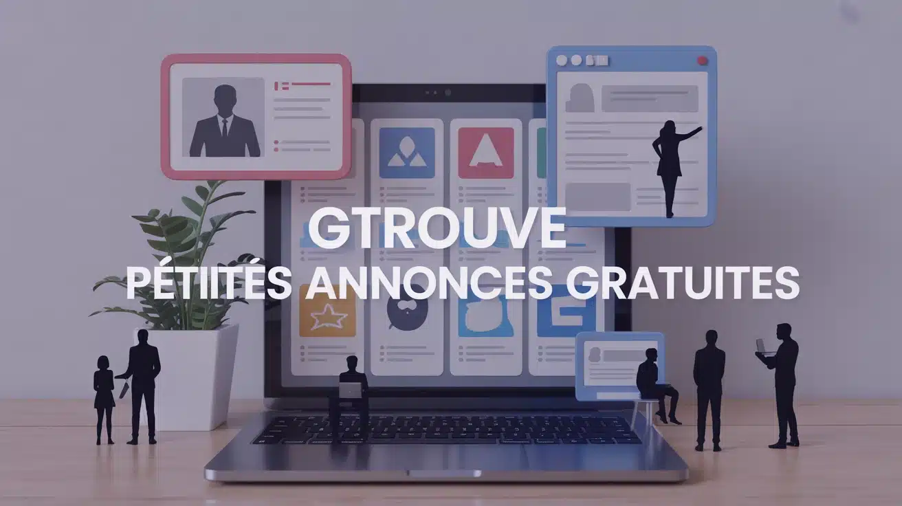 Illustration plateforme Gtrouve petites annonces gratuites