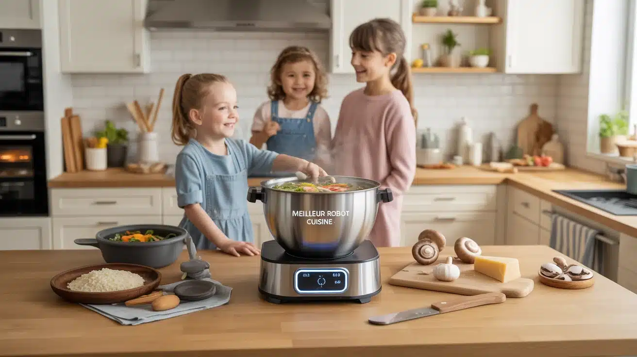 meilleur robot cuisine dans une cuisine moderne