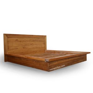 Fedor Solid Teak Bed 2 Solid Teak Bed