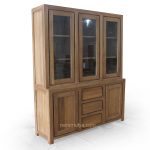 Teak Display Cabinets