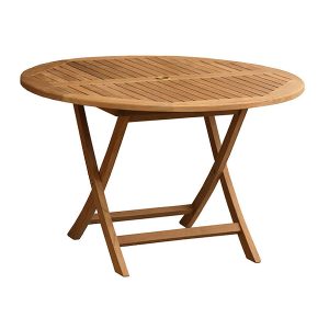teak outdoor folding table