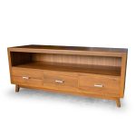 Teak Media Console