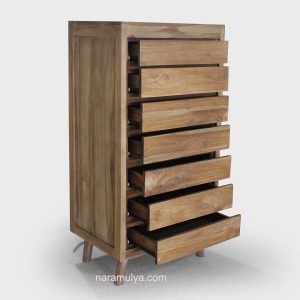 Teak Tall Chest of Drawers 1 Teak Chest of Drawer