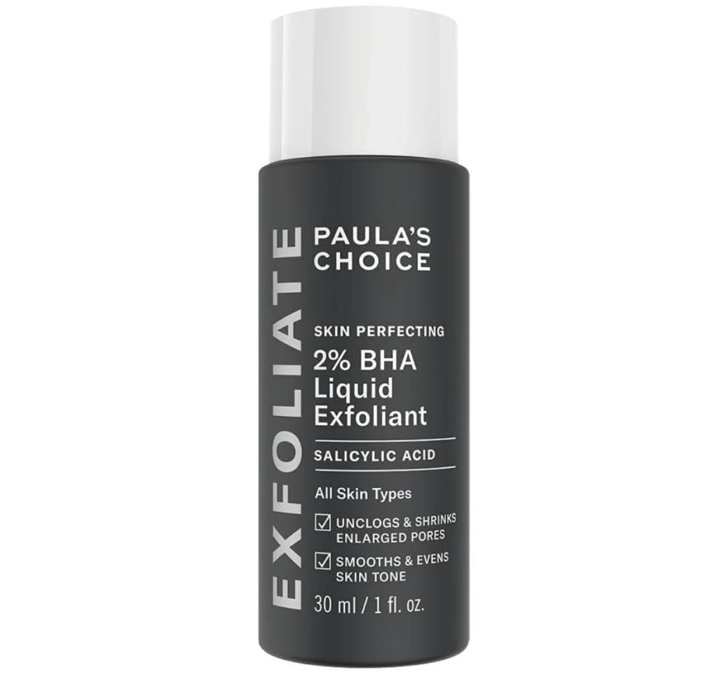 Paula's Choice 2% BHA is one of the most popular products for reducing acne