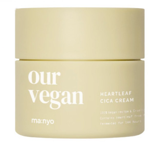 ma:nyo - Our Vegan Heartleaf Cica Cream
